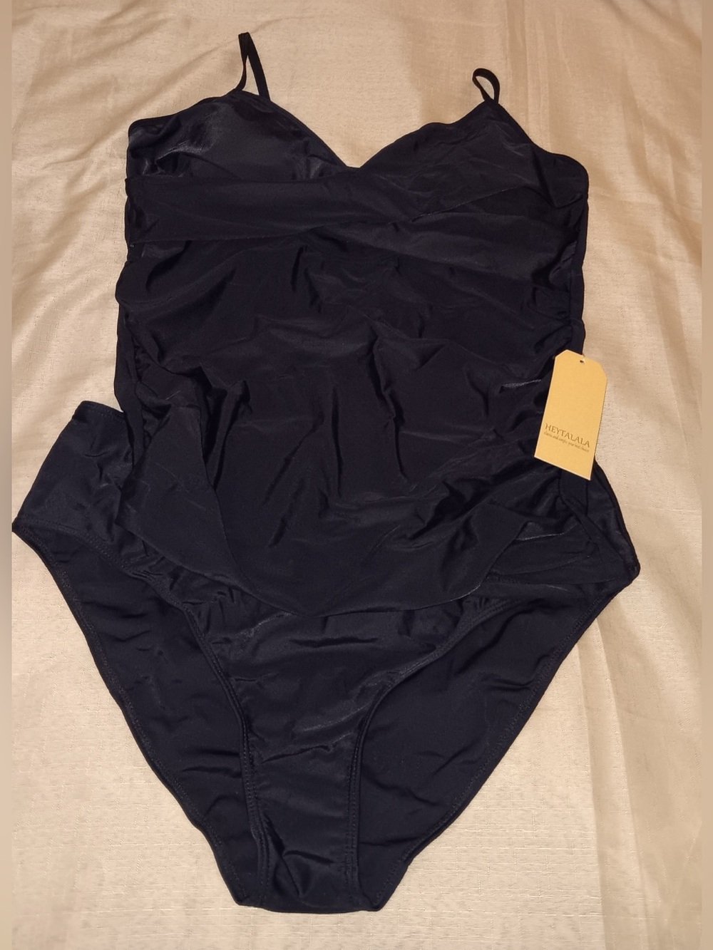 Heytalala Black Tankini Swim Suit 2 Piece
